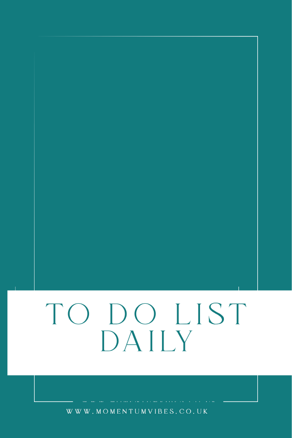 To Do List